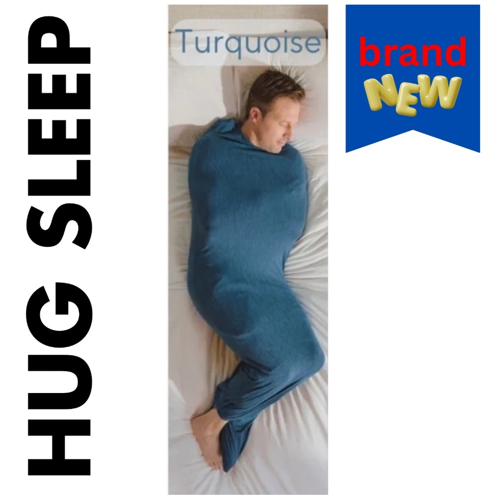 Sleep Pod by Hug Sleep Turquoise Size Medium - New in Manufacturer's Packaging